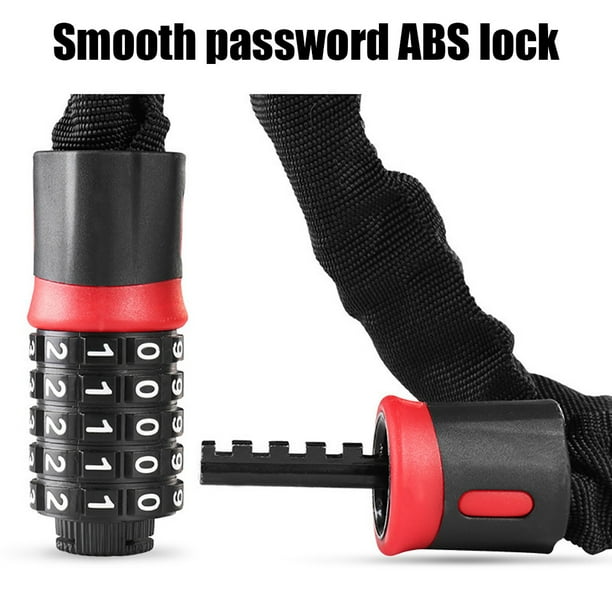 Bike Bicycle Lock Cable Heavy Duty Combination Chain Padlock Security Digital